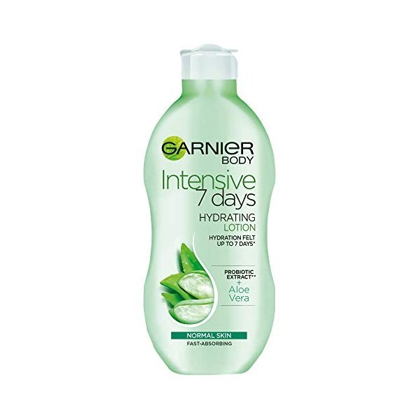 Garnier Intensive 7 Days Aloe Vera Extrait Probiotique Lotion Corporelle Peau Normale 250 ml