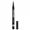 Rimmel - Eyeliner WonderInk - Waterproof - Longue tenue - Mate - Application facile - Noir 01 Black - 1 ml 0.03 FL OZ 