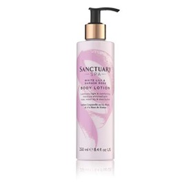 Sanctuary Spa Lotion pour le corps, lys blanc et rose de Damas, 250 ml