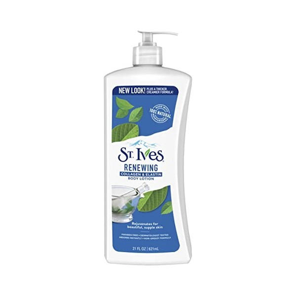 St Ives Body Lotion 21oz Skin Renewing by St. Ives