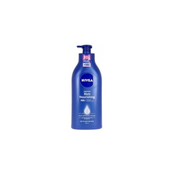 NIVEA Body Milk Nutritivo 1 X Ml , Leche Corporal Para Una Hidratación Profunda Durante 48 H, Crema Hidratante Corporal Con 