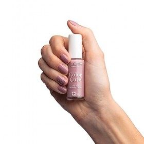 PODERM - LOT 3 PRODUITS | SOIN VERNIS PROFESSIONNEL COMPLET | Base Coat + Top Coat + Vernis Parme TEA TREE | Prévention & Tra