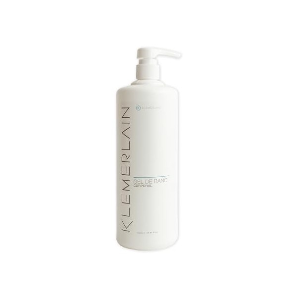 Gel nettoyant pour le corps Klemerlain. Nettoyage doux et en profondeur pour vos soins de la peau - 1000 ml