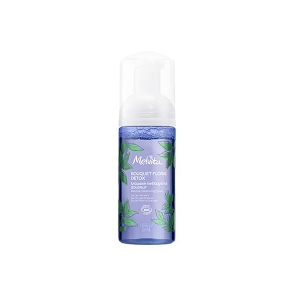 MELVITA, MOUSSE DETERGENTE DELICATA DETOX, 50 ml.