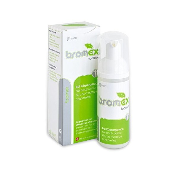 BromEX foamer – Mousse de lavage contre une odeur extrême du corps, 50 ml