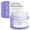 Crème Raffermissante Cou et Décolleté, Hydratante Anti-âge pour le Cou pour Resserrer la Peau Affaissée, Lift Neck & Decollet