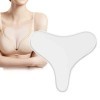 Patchs Anti-Rides en Silicone,Coussinets de Poitrine en Silicone Patchs,Coussin Poitrine Anti-Rides Tampon,Silicone Réutilisa