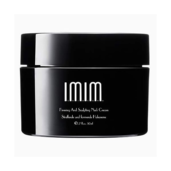 IMIM Anti-Rides Cou Et Décolleté à l’Acide Hyaluronique, Crème Raffermissante Cou Et Décolleté, Pour Tous Les Types De Peau, 