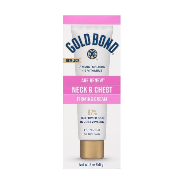 Gold Bond Ultimate Firming Neck & Chest Cream, Fragrance Free 2 oz by Gold Bond