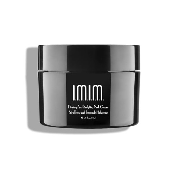 Crème Anti Rides Femme, Anti Double Menton & Wrinkles, IMIM Soins Pour le cou et le Décolleté, Anti Rides Puissant Immediat, 