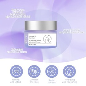 2024 New Pure Tighten & Lift Neck Cream,Skin Firming Cream,Firming Cream,Neck Firming Cream,Tighten and Lift Neck Cream,for a