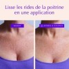 Patchs Anti Rides Réutilisables Pour Décolleté - Pour Une Peau Plus Lisse, Jeune & Radieuse - Traitement anti-âge pour raffer