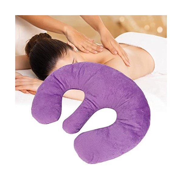 Salon de beauté Sein, SPA Massage Poitrine Salon Sein Soutien Oreiller beauté Sujette Oreiller Coussin Violet Violet 