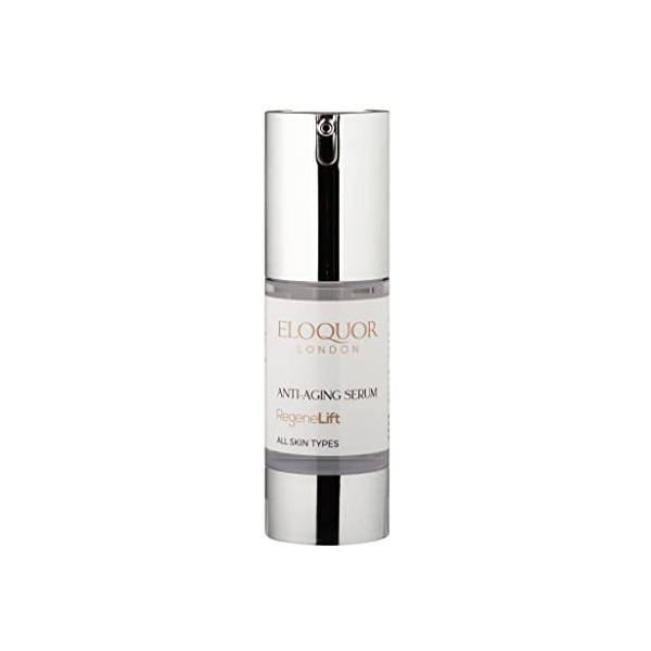 Eloquor RegeneLift Vitality Serum - Hydratant anti-âge pour le visage au rétinol, acide hyaluronique et vitamines pour rides,