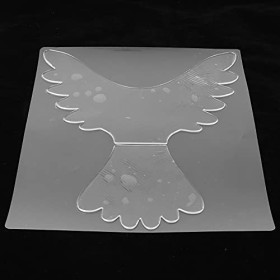 Sonew 2 Pièces Coussinets de Poitrine Anti-rides, Coussinets de Rides de Poitrine en Silicone pour la Prévention des Rides de