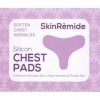 Skinremide Lot de 2 coussinets anti-rides en silicone pour poitrine – Patchs réutilisables de qualité supérieure pour la prév