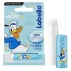 LABELLO Hydro Care édition limitée Donald Duck 1 x 5,5 ml , Stick à lèvres FPS 15 hydratant pour enfants, Baume à lèvres nou