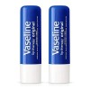 Vaseline Lip Therapy Original, Baume à Lèvres, Rouge à lèvres à la vitamine E, Pack double Original 2 Pièce 