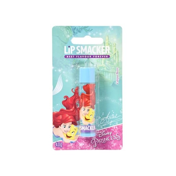 Lip Smacker - Collection Princesse ses Disney - Baume à Lèvres Individuel Raiponce de Disney - Goût Magique de Baies Lumineus