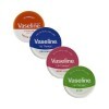 Vaseline Baume à lèvres – Gelée de pétrole – Thérapie pour les lèvres – Original, beurre de coco, Alo Vera And Rosy – Boîte d