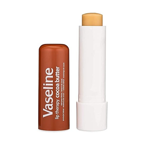 Vaseline Lip Therapy Cocoa Butter | Baume à lèvres teinté au beurre de cacao et karité 1 x 4.8g 