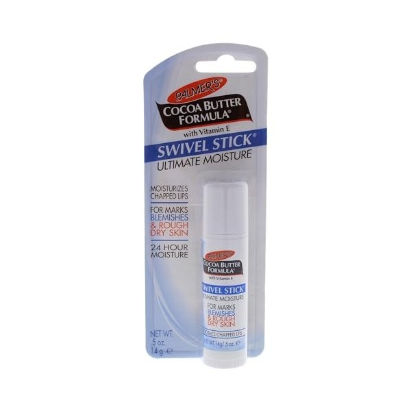 Palmers Cocoa Butter Formula Swivel Stick for Unisex 0.5 oz Lip Balm