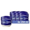 Vaseline Original Petroleum Jelly moistruiser Lot de 6 soins de la peau craquelée et sèche et soulage leczéma 250 ml