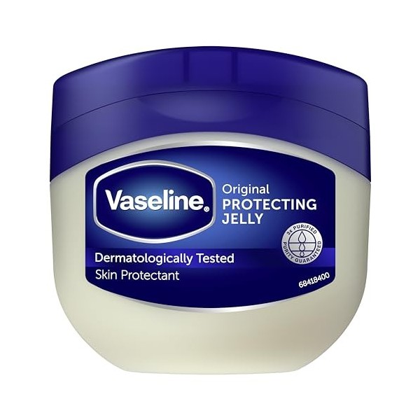 Vaseline Original Petroleum Jelly moistruiser Lot de 6 soins de la peau craquelée et sèche et soulage leczéma 250 ml