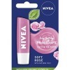 Nivea Lip Rose molle Blister pack de 3