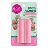 Eos Evolution of Smooth - Lip Balm Stick Strawberry Sorbet - 2 Pack