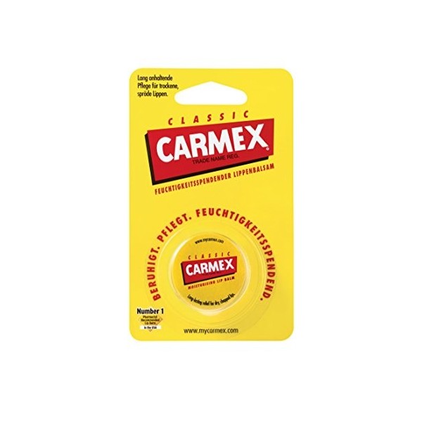 Carmex Lot de 12 baumes à lèvres 8 ml