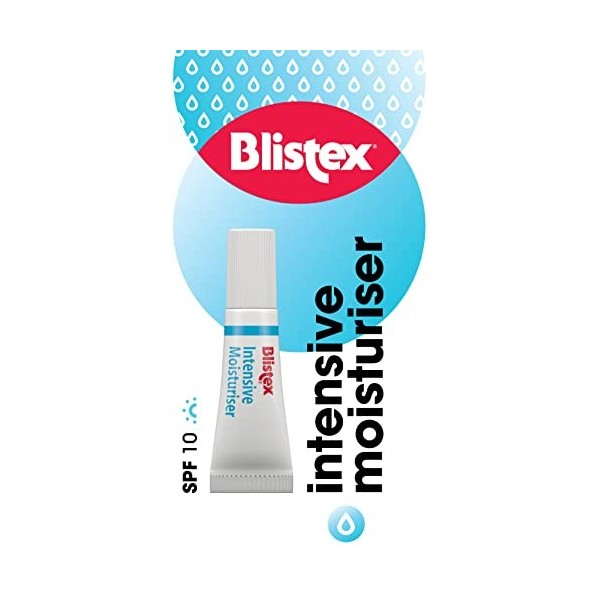 Blistex Intensive Moisturizer Lip Balm avec SPF 10 Hydratant et Nourrissant pour les lèvres, 5 ml