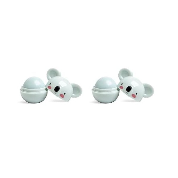 MARTINELIA - Baume à lèvres Animaux Kawaii Pour Enfant - Baume Hydratant à Lèvres Pour Fille - Modèle Aléatoire Coco, Crème, 