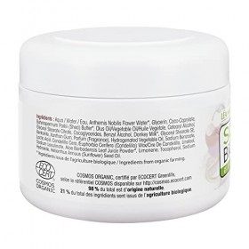 SOBiO étic - Crème veloutée nourrissante corps - Peau normale|Peau sèche - Certifié Cosmebio - Pot de 200 ml