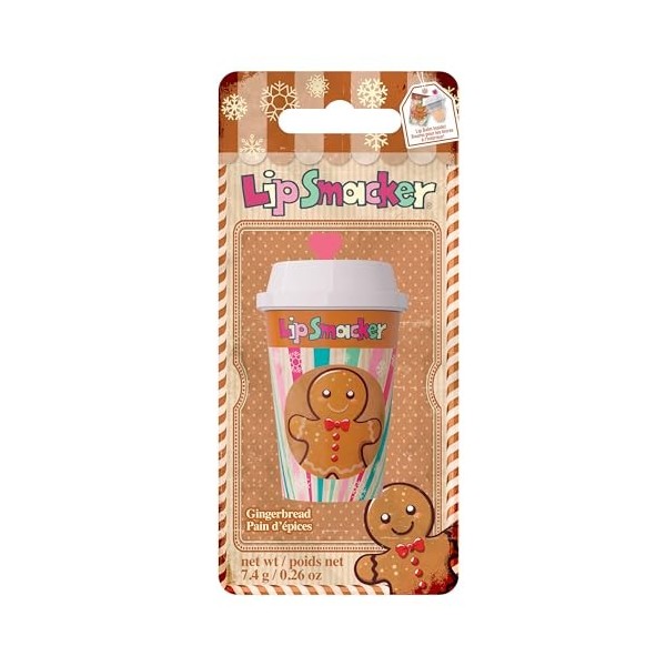 Lip Smacker Holiday Frappe Cup Lip Balm, Cute Lip Balm for Kids, Holiday-Themed, Moisturizing and Easy-to-Apply, Infused with