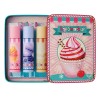 Lip Smacker Lip Balm Tin Trio, 3-Piece Kids Lip Balm Gift Set, Pastry Edition, Moisturizing and Easy-to-Apply, Infused with C