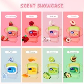 baume a levre à la glycérine pour les lèvres sèches et gercées, rouge à lèvres nourrissant à la formule riche pour un soin ra