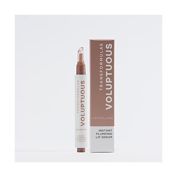 Transformulas FaceFixers Voluptuous LipVolume Sérum Repulpant Instantané pour les Lèvres, Repulpeur Hydratant pour des Lèvres