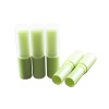 HugeStore Lot de Tubes vides en plastique, 4 ml, pour baume à lèvres, gloss à lèvres, avec bouchons, Plastique, Green, 100 Pc