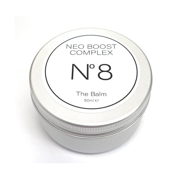 100% Naturel - No.8 Le Baume - 50ml de NEO BOOST COMPLEX. 15 Huiles et Beurres Botaniques. Hydrater, Fortifier et Raviver la 