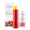 VIANEK Baume a Levre 4.6g - Baume à Lèvres - Baume a Levre Hydratant Pour Femmes et Hommes - Baume Levre aux Ingrédients Natu