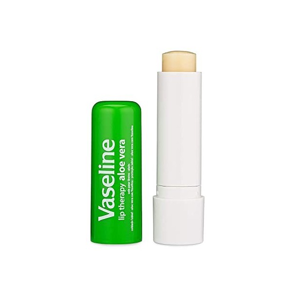 Vaseline Lip Therapy Aloe| Baume à lèvres nourrissant | Hydratant pour les lèvres 1 x 4.8g 