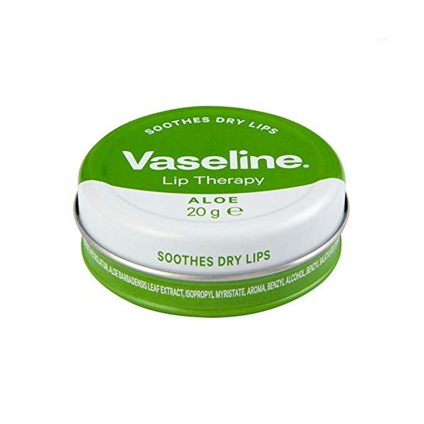 Vaseline Lip Therapy Aloe Vera Tin 20grm