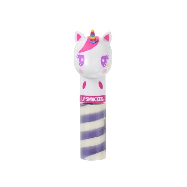 Lip Smacker - Collection Lippy Pals - Licorne Baume à Lèvres - Stick à Lèvres Parfum Crème Glacée - Cadeau Sucré pour vos Ami