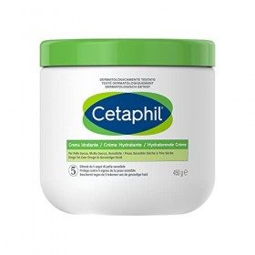 Cetaphil Crème hydratante pour le visage et le corps, pour peau sèche, sensible et endommagée, hydrate jusquà 48 heures, for