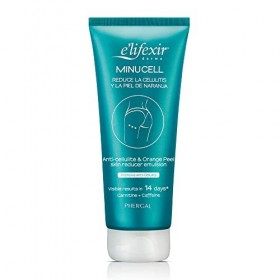 Elifexir Minucell - Crème anti cellulite | Réduit la cellulite et la peau dorange | Arrête lapparence des vergetures | Café