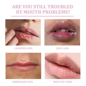 Gommage et Exfoliant pour les Lèvres, Lip Scrub Exfoliant pour Les Lèvres, Soins des Lèvres Exfoliant Les RéParations Du Trai