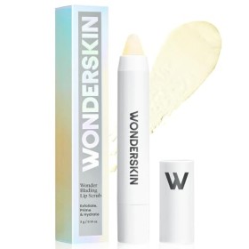 Wonderskin 3-en-1 Exfoliant à Lèvres, Exfoliant pour des lèvres douces et nourries, Exfoliant et Hydratant pour les Lèvres, T