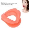 Outil de Massage Musculaire de la Bouche Orale, Visage en Silicone Amincissant Lentraîneur de Sourire pour les Lèvres