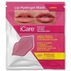 iCare Masque Hydrogel pour les Lèvres - Technologie de Lifting Immédiat, Patch Gel, Avec Principes Actifs Végétaux, Hydratant